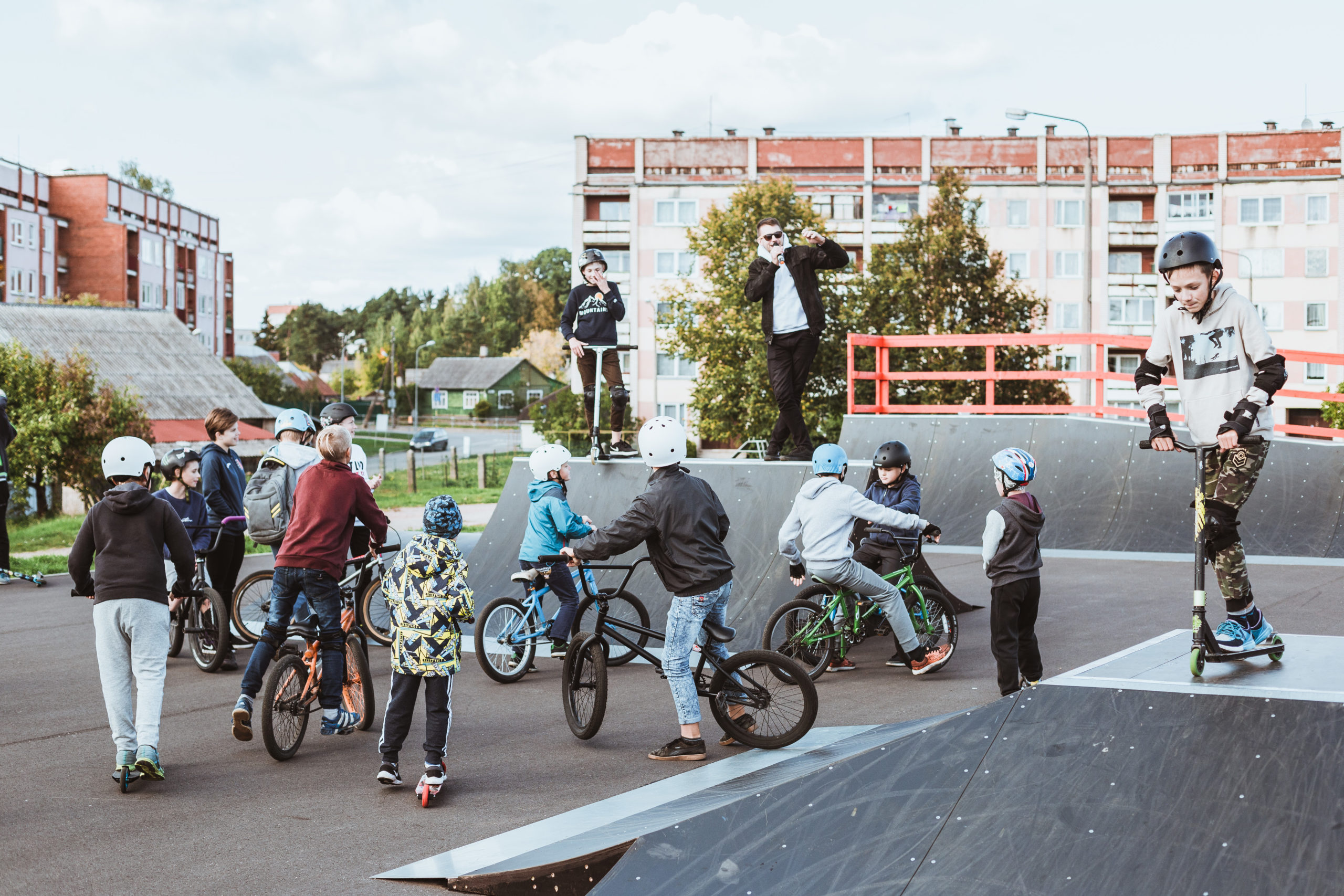 RiskFree Interreg project skatepark Latvia