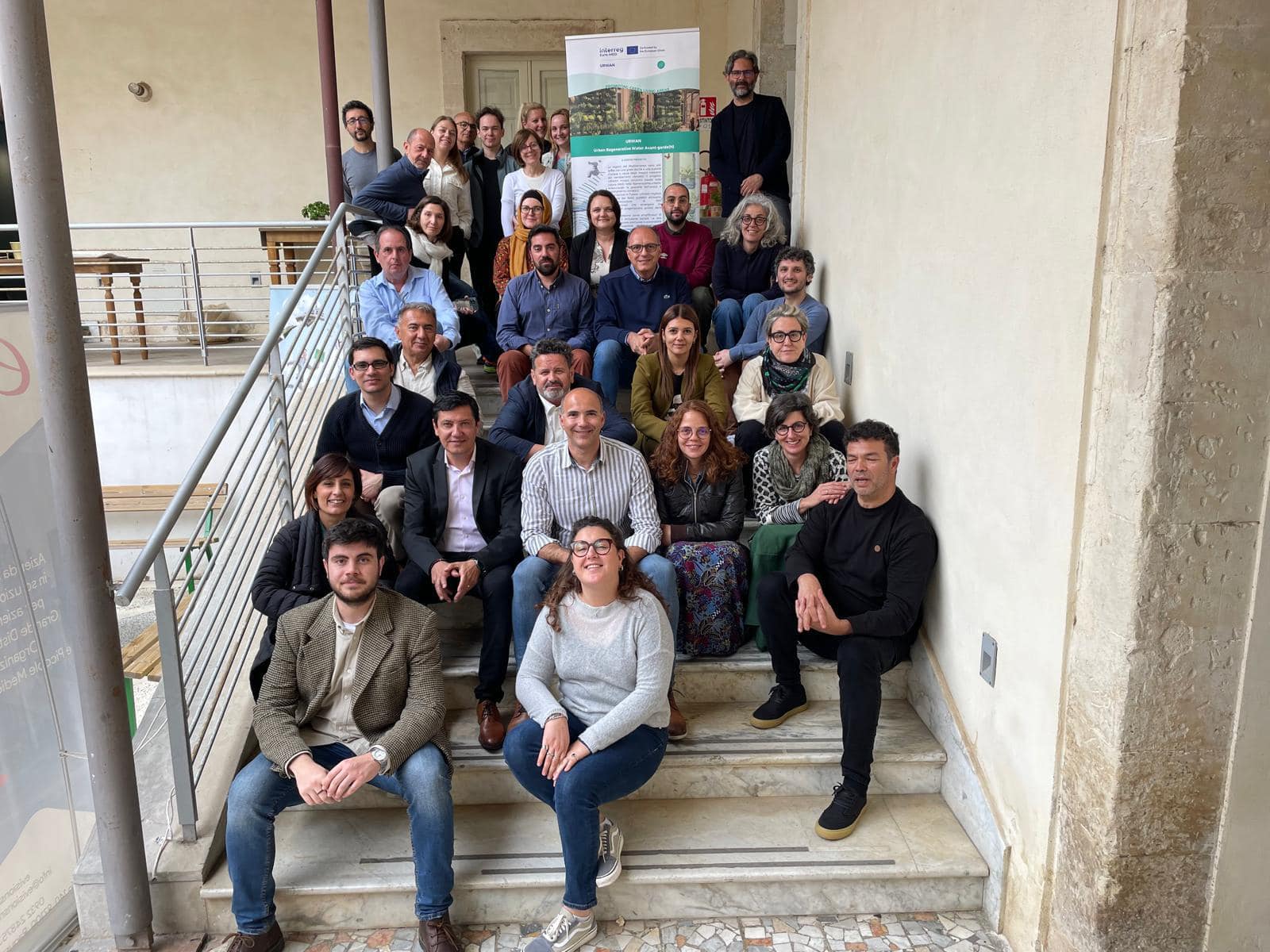 Group picture of partners that participated to the meeting in Sicily